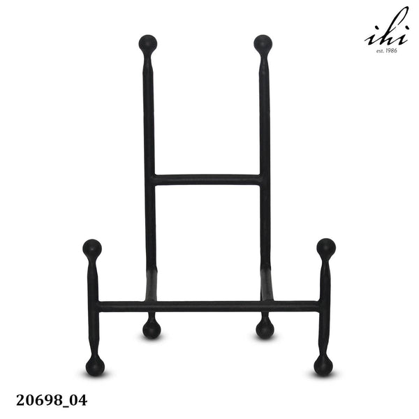 Small Black Iron Chair Easel - 10"