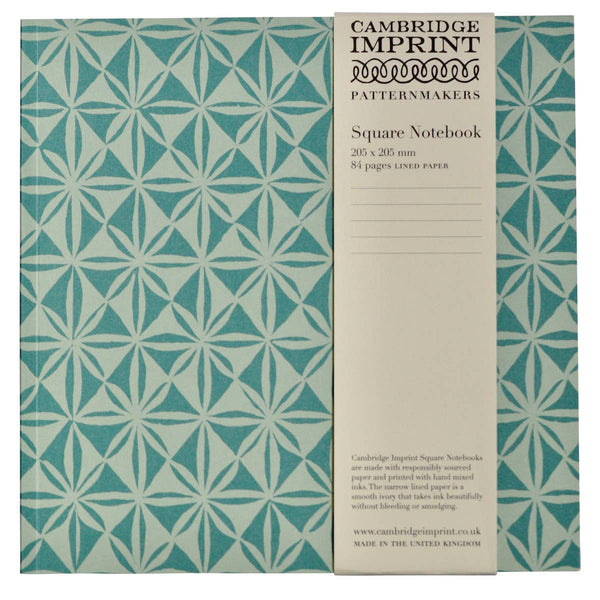 Square Notebook with Lined Paper in Windmill Luskentyre