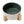 Cermic Bowl with Wooden Stand - Green, Bon Appetite