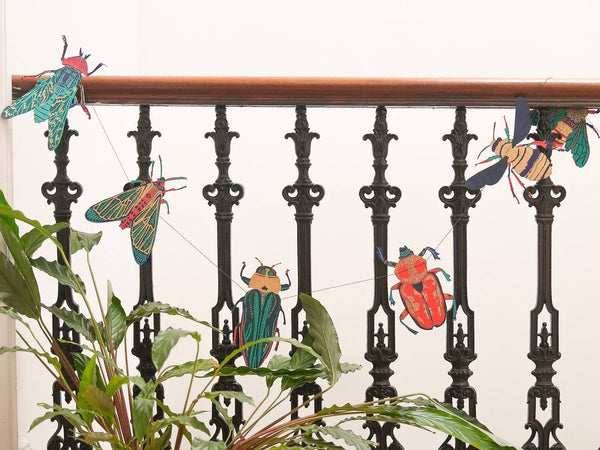 INSECTS SEWN GARLAND