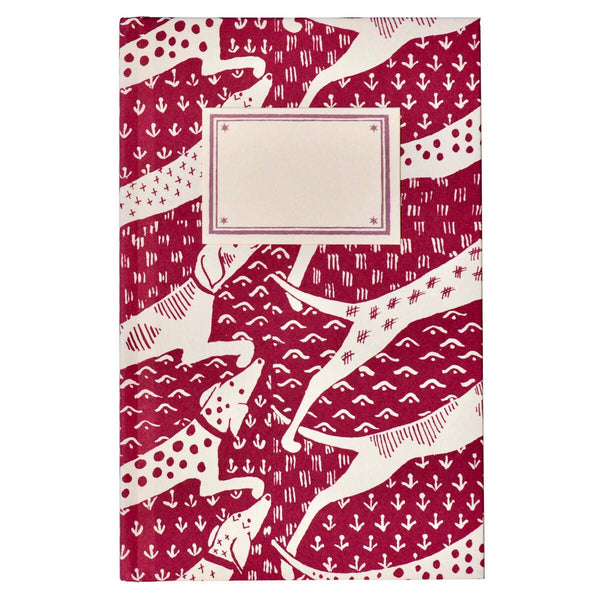 Hardback Notebook Dogs Blackcurrant Squash (Lined)