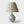 Blue Ikat Pleated Lampshade