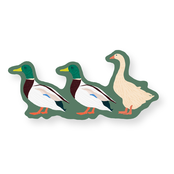 Duck Duck Goose Sticker