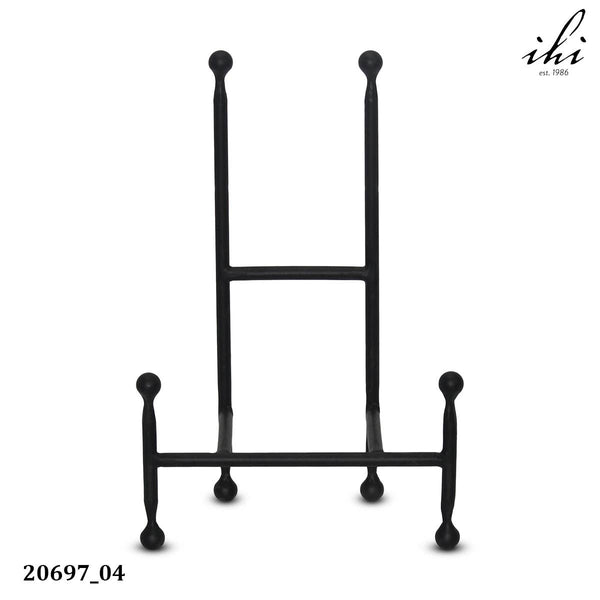 Large Black Iron Chair Easel - 12"