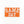 Orange Game Day Embroidered Iron-On Patch Football Tailgate