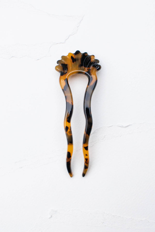 Antique Wave French Hair Pin