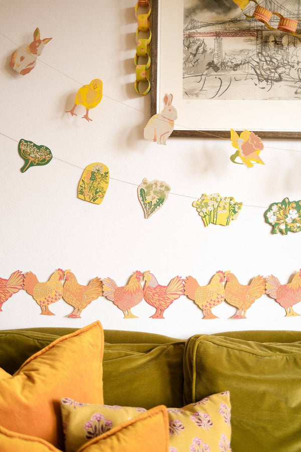 RABBITS SEWN GARLAND