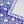 Five Long Self Adhesive Labels with Twilight border