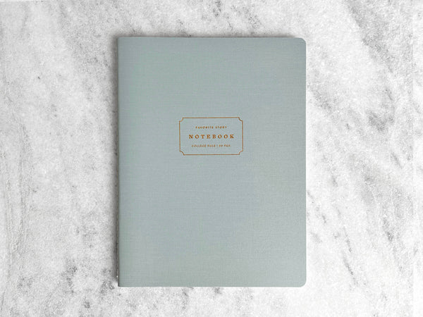 Composition Book - Ice Blue"