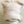 Pure French Linen Frayed Edge Ruffle Cushion - Pink Pinstripes
