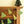 Midcentury Trees Sewn Garland