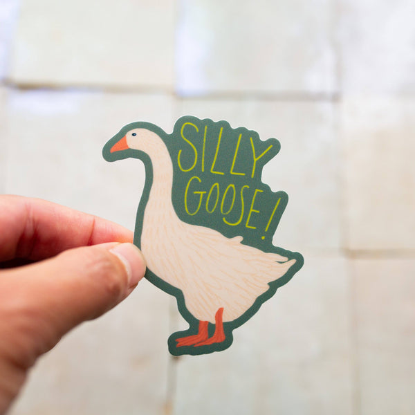 Silly Goose Sticker