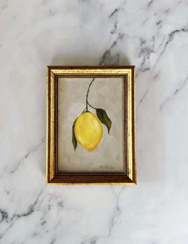 LEMON DROP II - Art Print (unframed)