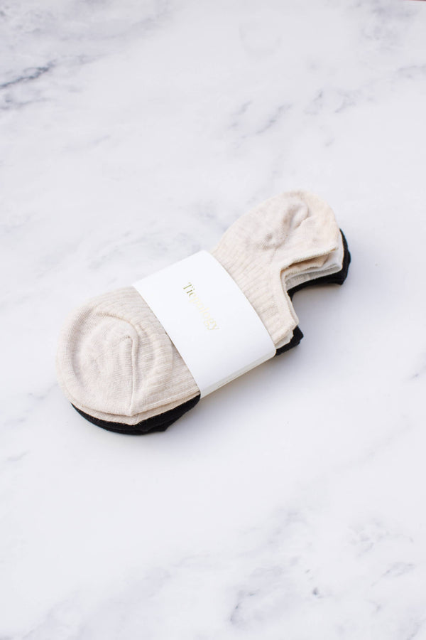 Women's Basic No Show Socks Set