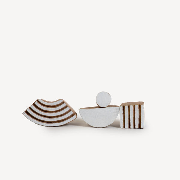 BLOK PARTI Block Printing Kit - Abstract Print Tote Bag