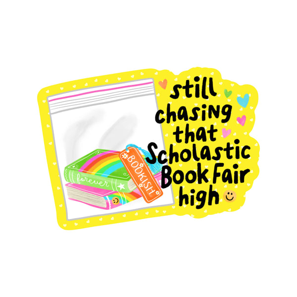 Book Read Funny Humor Lit Cute High Quality Vinyl Sticker