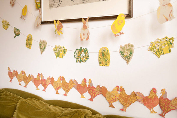 RABBITS SEWN GARLAND