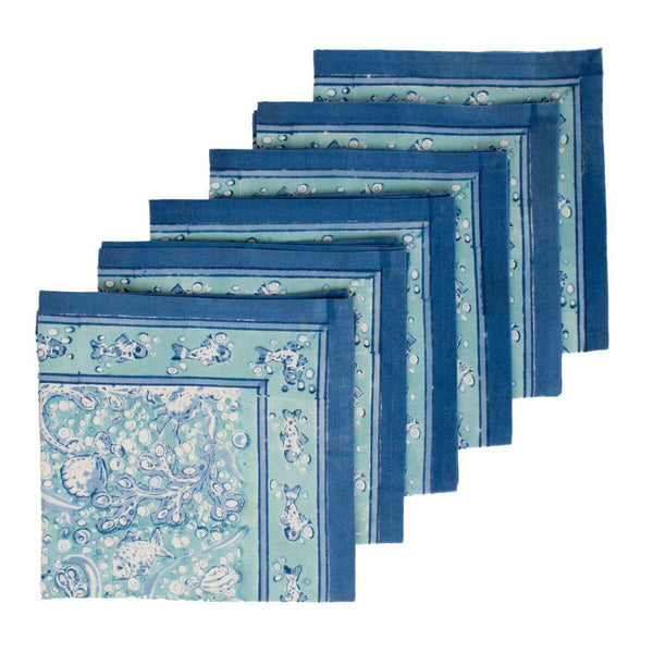 La Mer Aqua Napkins - Set of 2