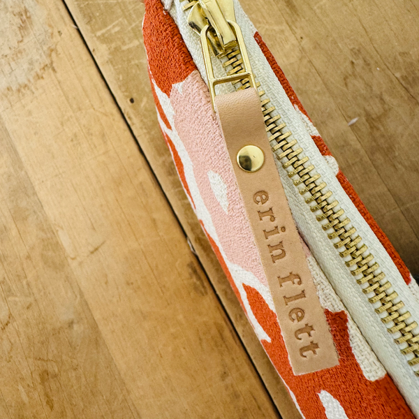 Wristlet Anthro Orange Anita Ellie Bag