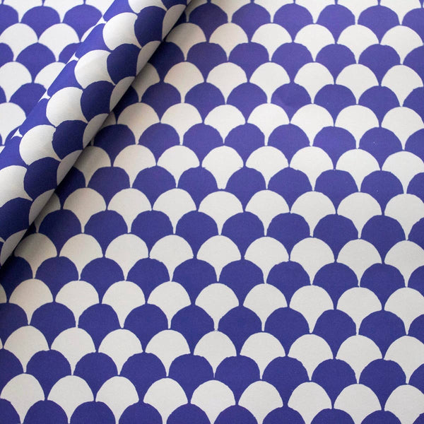 Patterned Paper Clamshell French Ultramarine