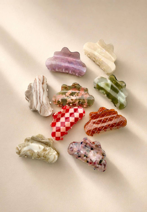 Eco Cloud Hair Claw Clip