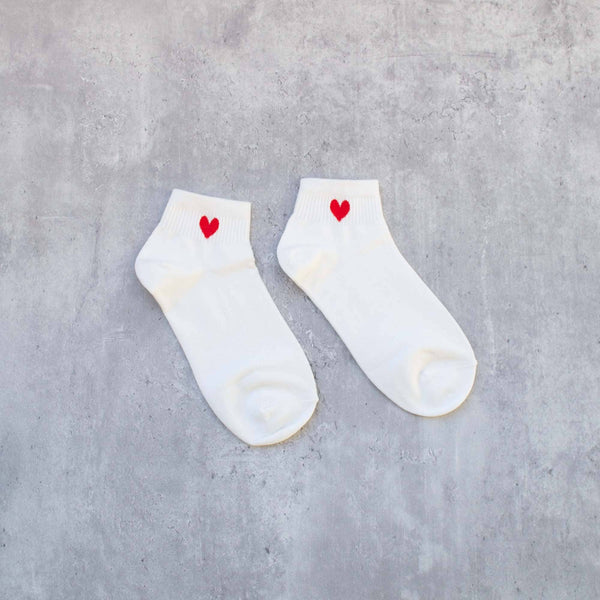 Mini Heart Ankle Socks