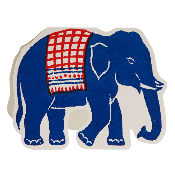 Elephant | Cut-Out - Greeting Card