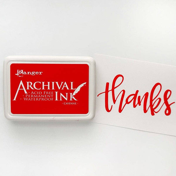 Archival Ink™ Pads Cayenne