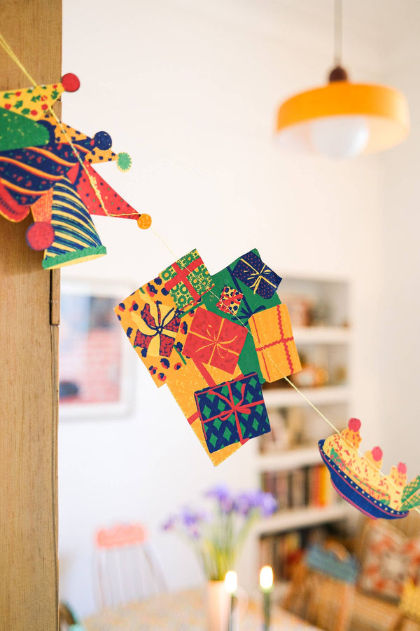 BIRTHDAY PARTY SEWN GARLAND