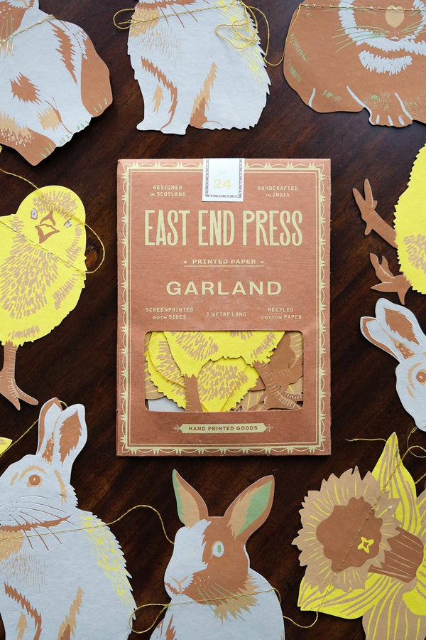 RABBITS SEWN GARLAND