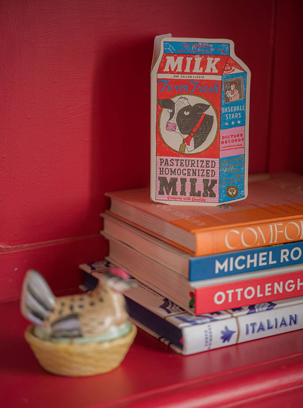 Milk Carton | Cut-Out - Greeting Card