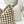Reversible Linen Ruffle Cushion Cover - Olive Gingham - Warm White