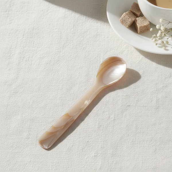 Natural Mother of Pearl Caviar & Dessert Spoons (2 Sizes)