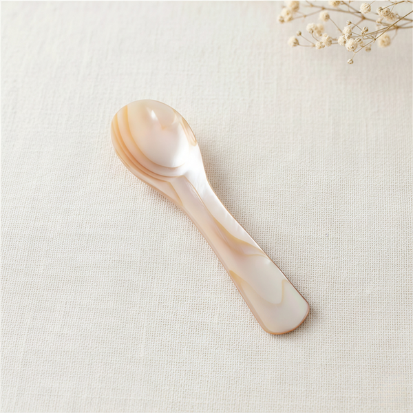Natural Mother of Pearl Caviar & Dessert Spoons (2 Sizes)