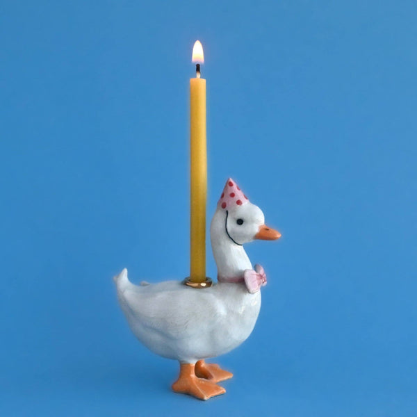 Pink Goose Cake Topper